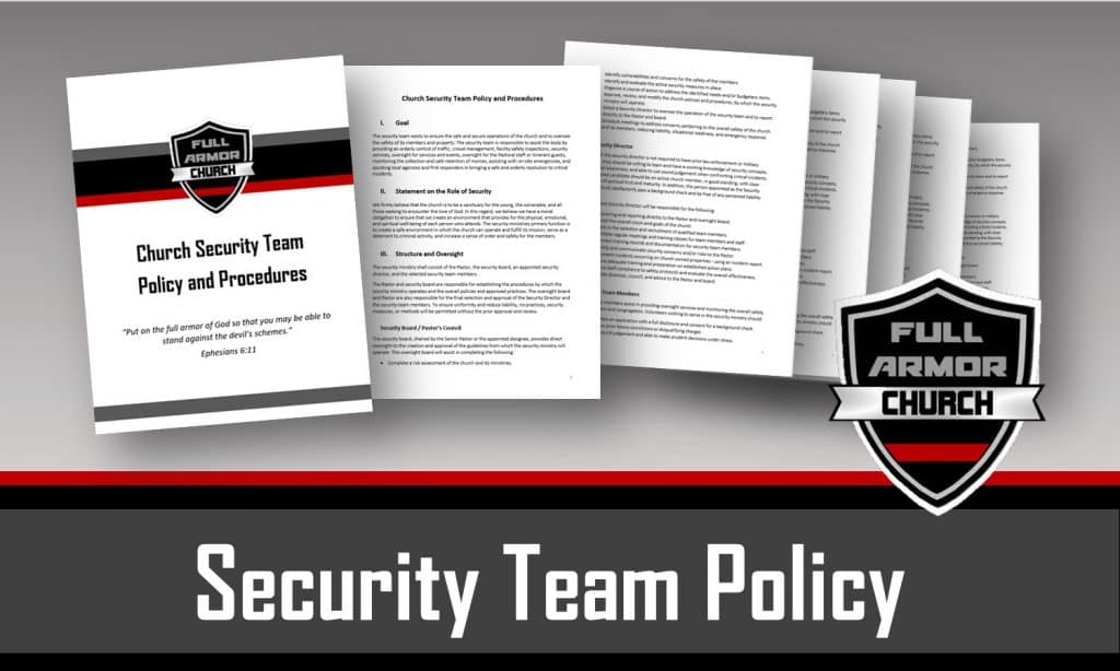 Security Team Policy